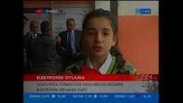 öğrenciler elektronik ortamda secim yaptı