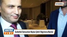 Zihni Şahin İstanbul da yaşayan Samsunlularla buluşması