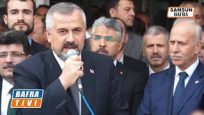 BAFRA BELEDİYE BAŞKANI HAMİT KILIÇ MAZBATASINI ALDI.