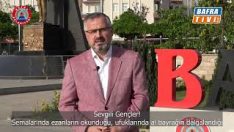 BAŞKAN HAMİT KILIÇ 19 MAYIS BAYRAM MESAJI