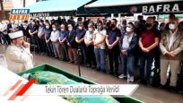 TEKİN TÖREN TOPRAĞA VERİLDİ