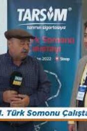 1. Türk Somonu Çalıştayına Katılan, TARSİM Müdürü Orhan Sarıtepe Röp.