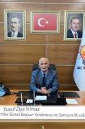 AK Parti Yerel Yönetimler Genel Başkan Yrd ve Samsun Milletvekili Yusuf Ziya Yılmaz, bayram mesajı