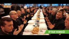 Bafra Madeni Sanatkarlar Odasından iftar yemeği
