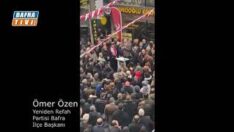 YENİDEN REFAH PARTİSİ BAFRA İLÇE BAŞKANI ÖMER ÖZEN’İN KONUŞMASI