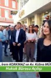 Bafra’ya Yeni Hukuk Bürosu Açıldı