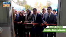 ALAÇAM BELEDİYESİ AÇTIĞI RESTORANTTA ŞEHİT YAKINLARI ÖKSÜZ VE YETİMLERDEN PARA ALMAYACAK