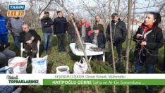 FINDIK ÜRETİCİLERİNE YÜKSEK ZİRAAT MÜHENDİSİ AYŞENUR’DAN TOPRAK ANALİZİ VE BESLEME AÇIKLAMASI