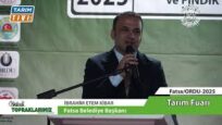 Başkan Kibar’dan Ordu Tarım Fuarı’na Tam Destek