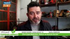 DENİZ USTA ; “ÇAPA ÖNCE BAKIM İSTER”