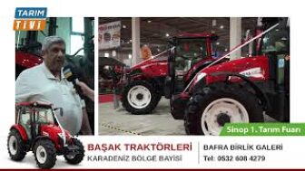Sinop Tarım Fuarına Başak Traktör Karadeniz bölge bayi Şükrü Büyüker Fuarı Değerlendirdi