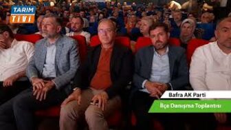AK Parti İlçe Meclisi Danışma Toplantısına katılan Bafra belediye Başkanı Hamit Kılıç Anlattı