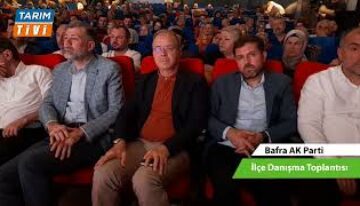 AK Parti İlçe Meclisi Danışma Toplantısına katılan Bafra belediye Başkanı Hamit Kılıç Anlattı