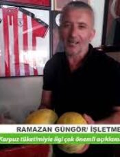 Süreyya Kavunu Tezgâhlarda Yerini Aldı